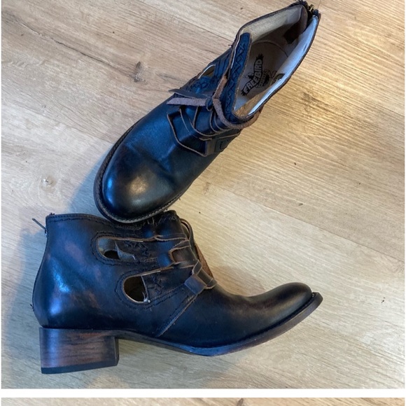Freebird Surge Boot Steve Madden x Free People Dark Brown Booties Sz 11 - Picture 2 of 10